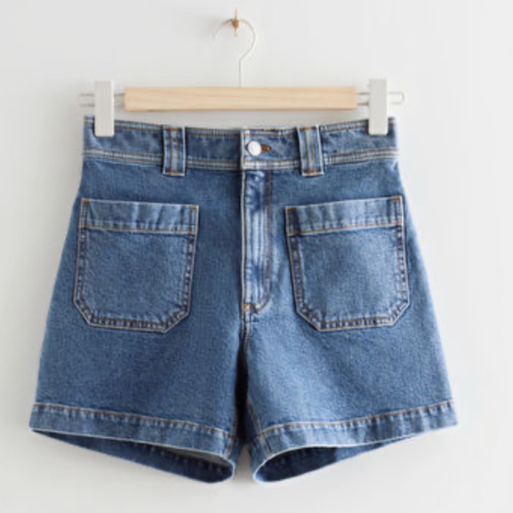 & other stories | Patch Pocket Denim Shorts